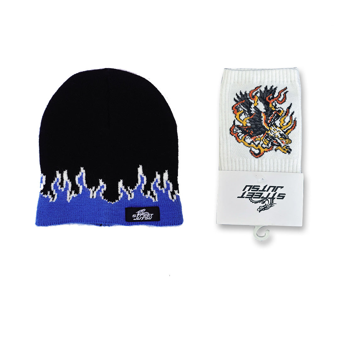 Blue fire banie - baaj socks