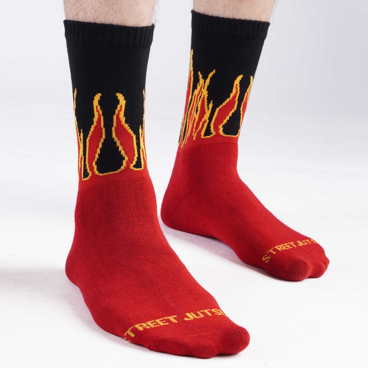 OG DRAGON SOCKS AND TRASH RED