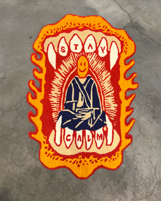 STAY CALM RUG