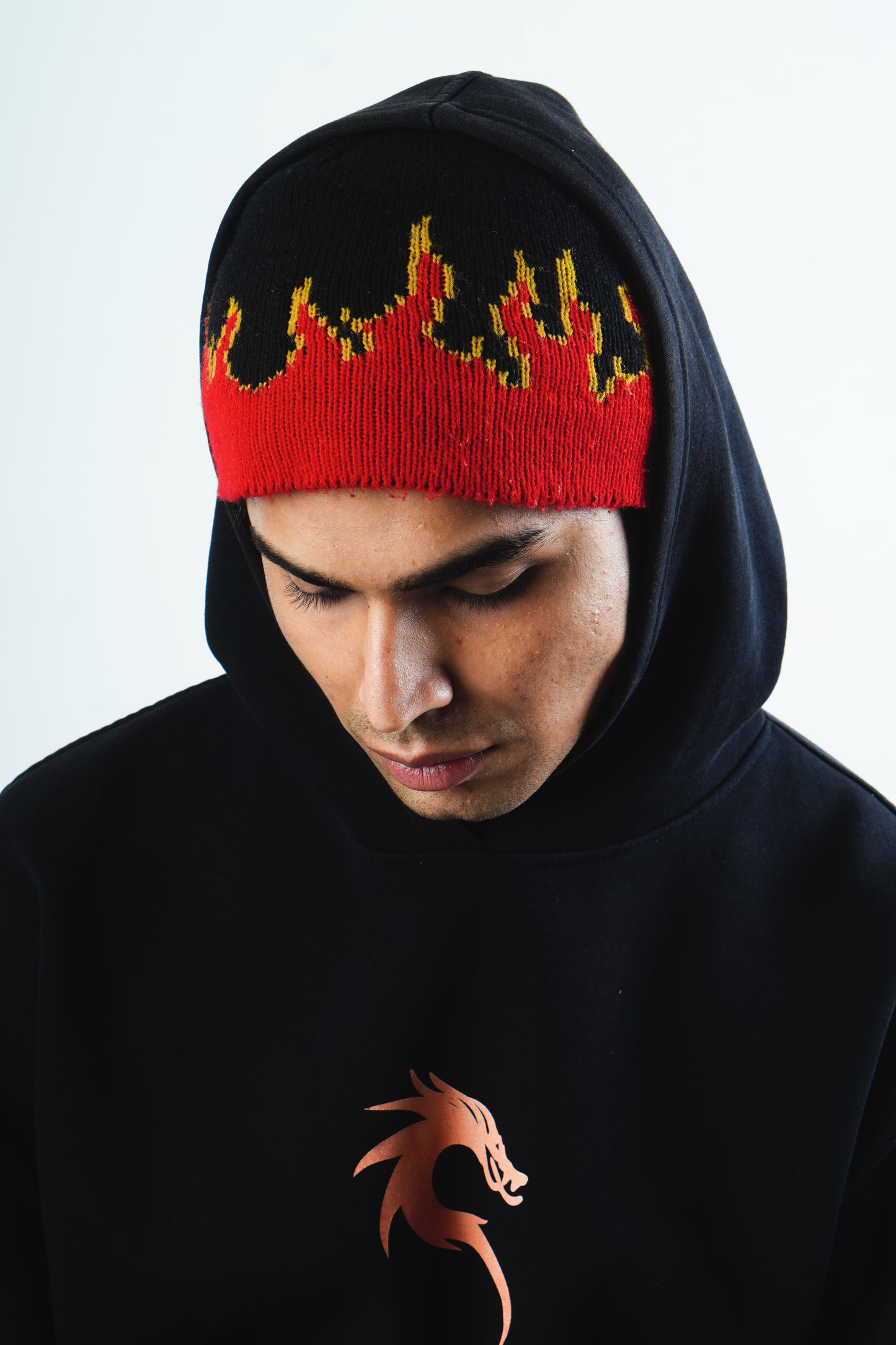 RED FIRE BEANIE