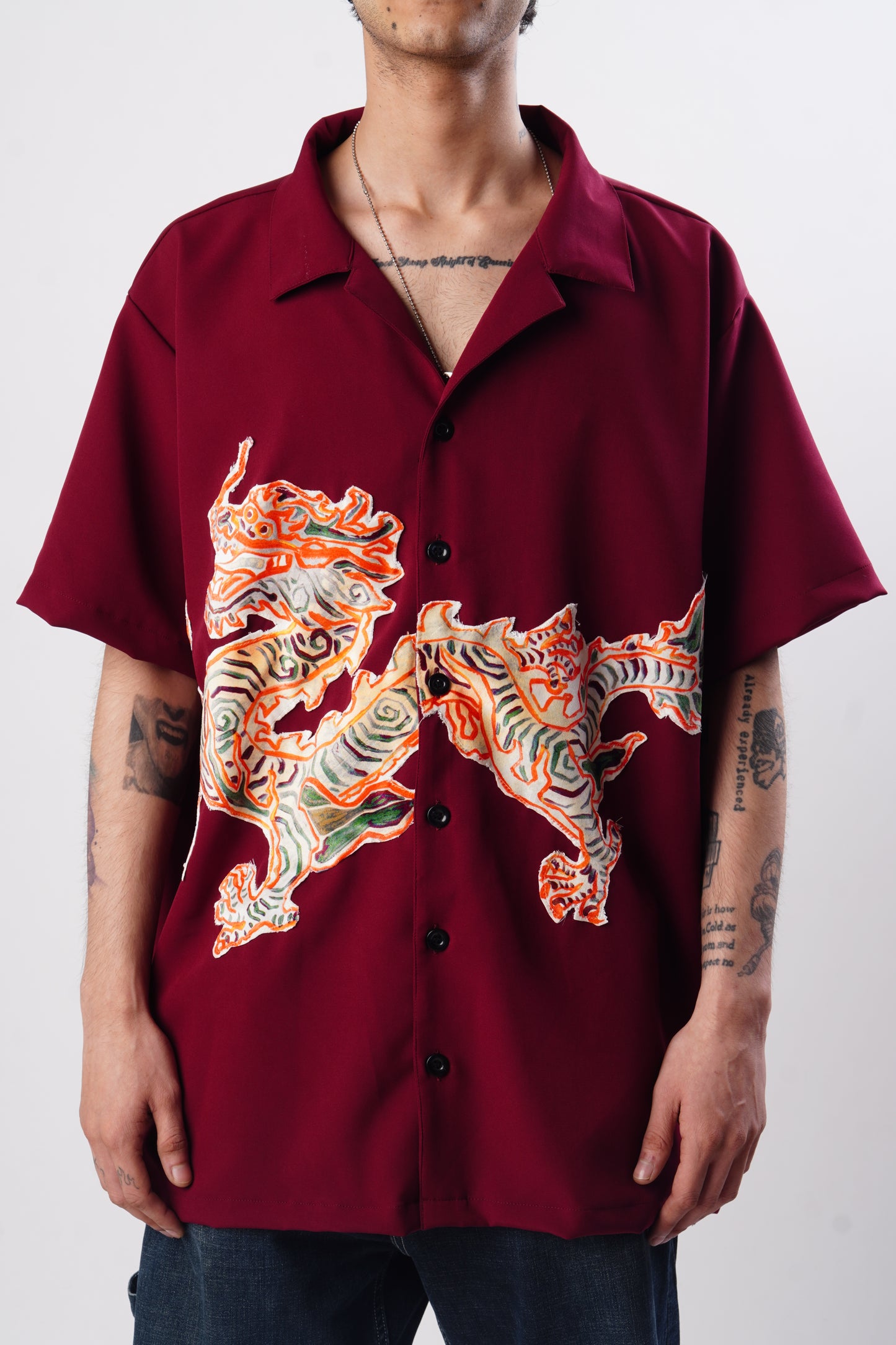 DRUK BOWLING SHIRT ( Red )