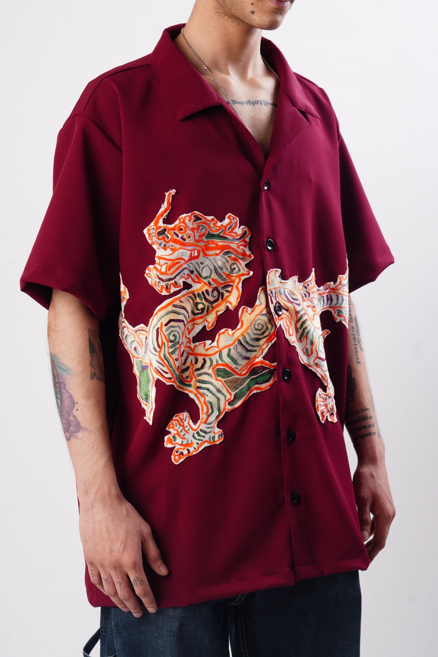 DRUK BOWLING SHIRT ( Red )