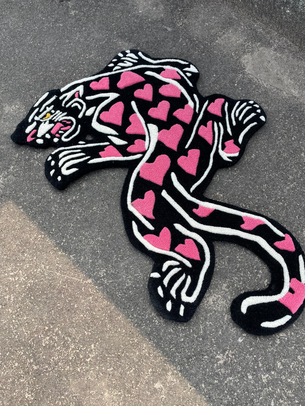 Love tiger rug