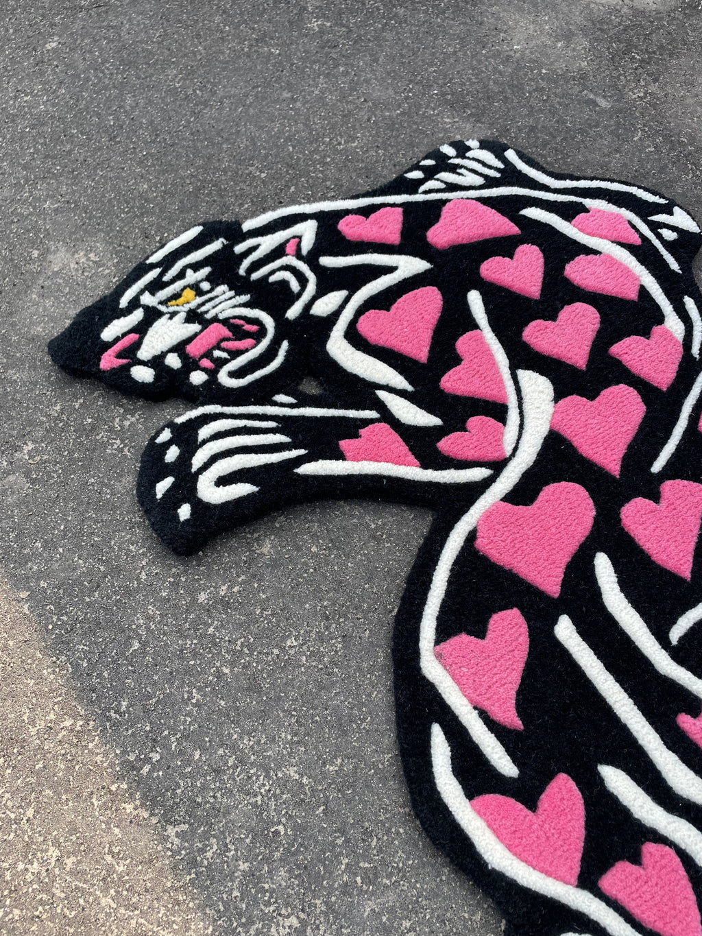 Love tiger rug