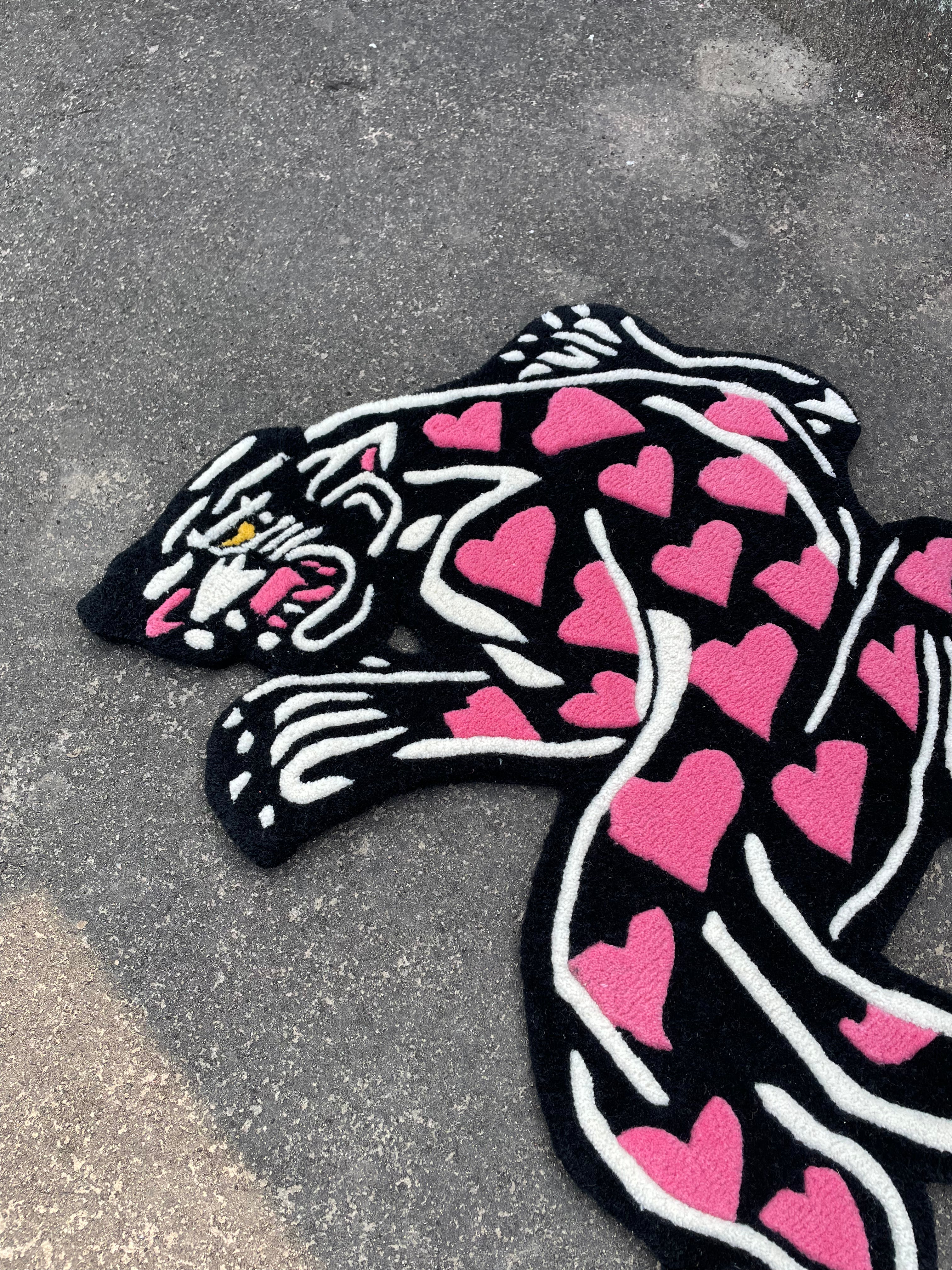 Love tiger rug