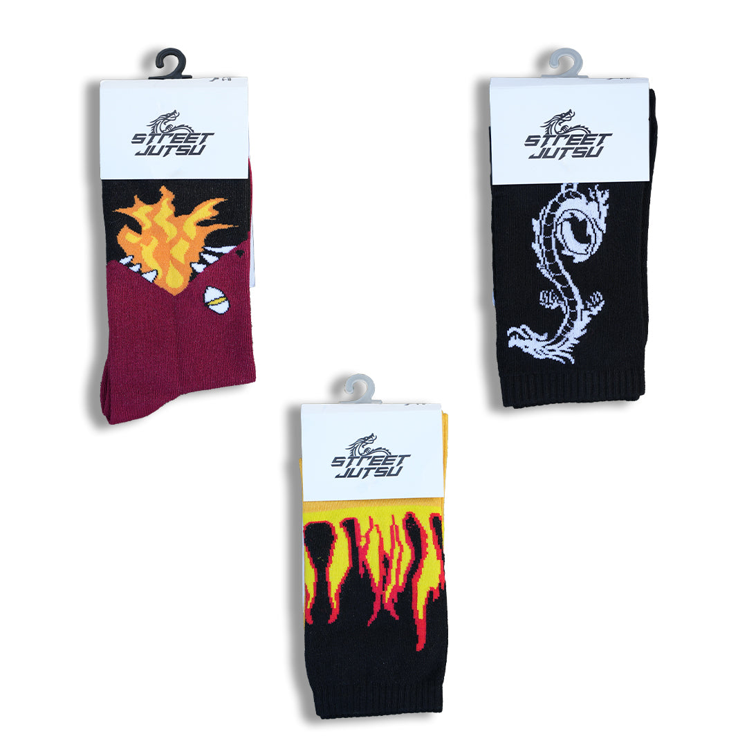 Hellfire - spitfire - OG dragon socks